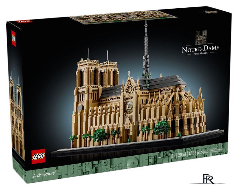 Конструктор LEGO Architecture 21061 Собор Парижской Богоматери - Изображение №1 — Интернет-магазин ПроЗаказ