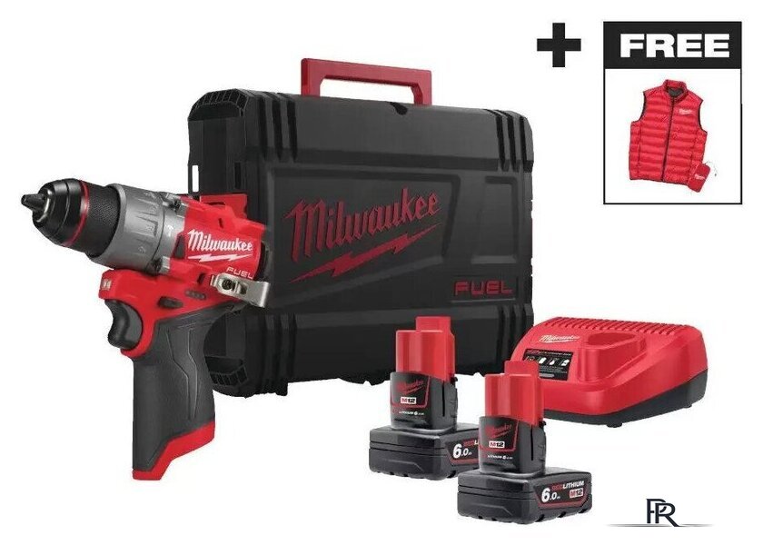 Ударная дрель-шуруповерт Milwaukee M12 FPD2MC-602X 4933499463 (с 2-мя АКБ, кейс) - Изображение №1 — Интернет-магазин ПроЗаказ