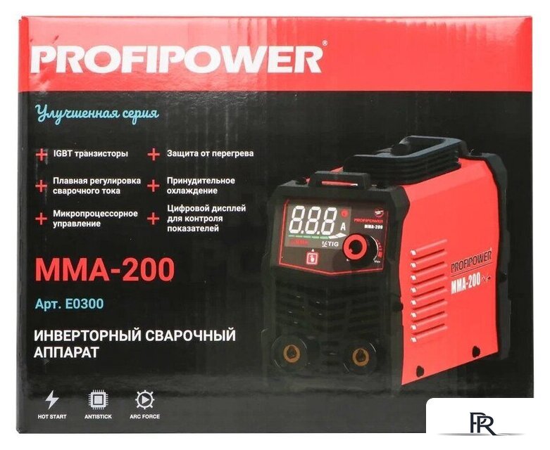 Сварочный инвертор Profipower MMA-200 IGBT - Изображение №13 — Интернет-магазин ПроЗаказ