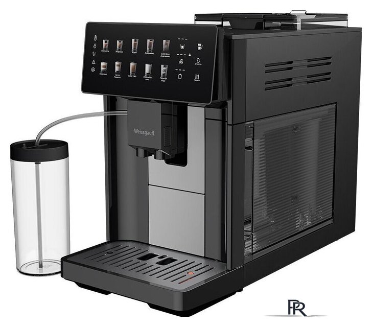 Кофемашина Weissgauff WCM-365 Automatic ColorTouch Cappuccino Nero - Изображение №3 — Интернет-магазин ПроЗаказ