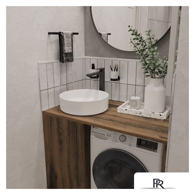  ЗОВ Тумба под умывальник Стамбул 120 S120LAW0LAWWMD (аттик) - Изображение №2 — Интернет-магазин ПроЗаказ