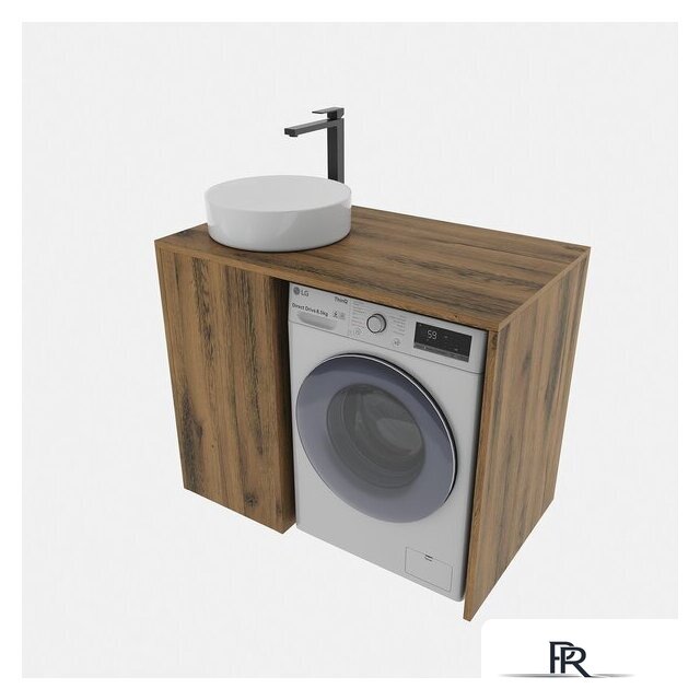  ЗОВ Тумба под умывальник Стамбул 120 S120LAW0LAWWMD (аттик) - Изображение №3 — Интернет-магазин ПроЗаказ