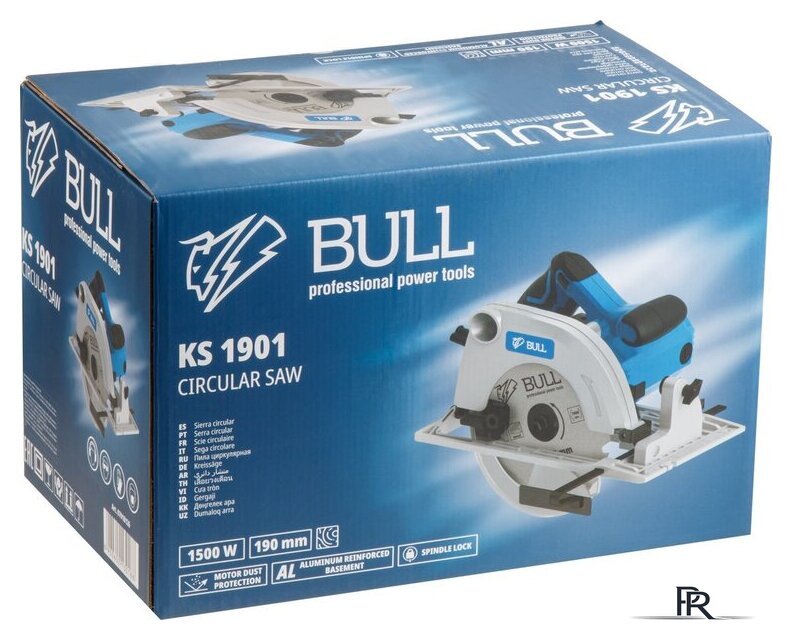 Дисковая (циркулярная) пила Bull KS 1901 - Изображение №8 — Интернет-магазин ПроЗаказ