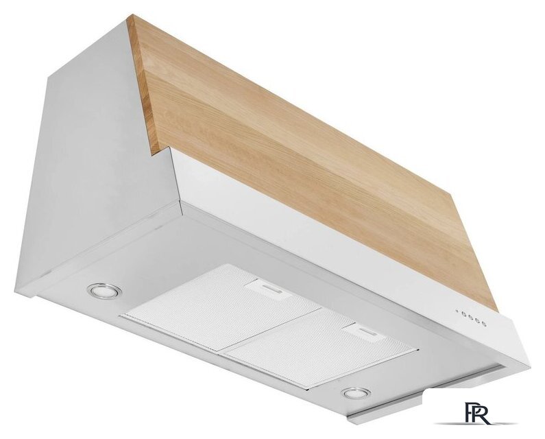 Кухонная вытяжка Elikor Фарм 90H-650-E3D (нержавеющая сталь/дуб неокрашенный) - Изображение №1 — Интернет-магазин ПроЗаказ