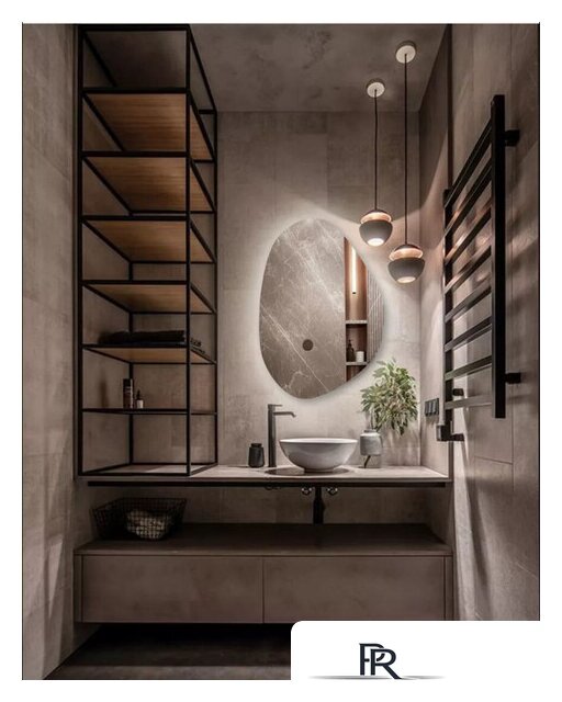 Зеркало EMZE Led 55x80 LED.NF.55.80.4K (с подсветкой, бесконтактное включение) - Изображение №2 — Интернет-магазин ПроЗаказ