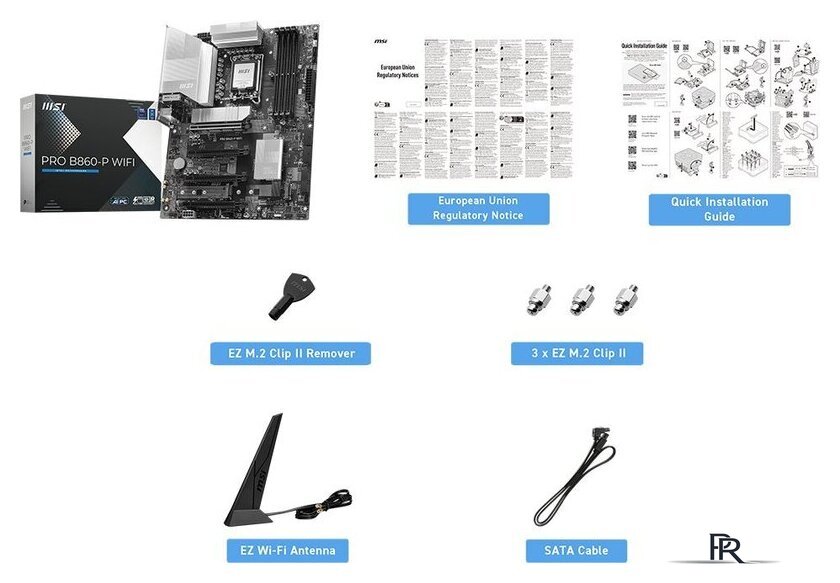 Материнская плата MSI Pro B860-P WiFi - Изображение №2 — Интернет-магазин ПроЗаказ