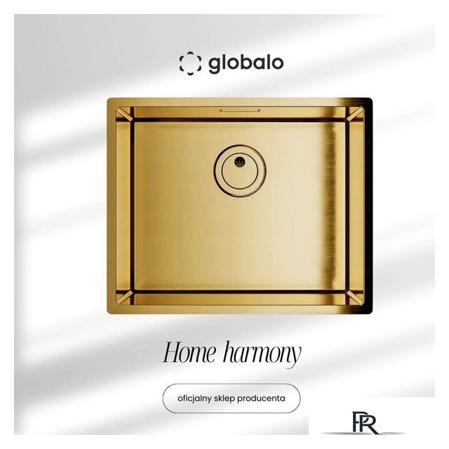 Кухонная мойка Globalo Riwolo 50.1 Gold - Изображение №1 — Интернет-магазин ПроЗаказ