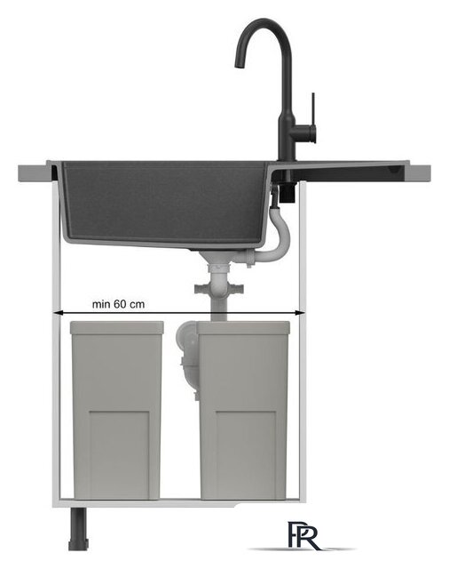 Кухонная мойка Quadron HCQE58650U5_PVDC1_P2O - Изображение №5 — Интернет-магазин ПроЗаказ