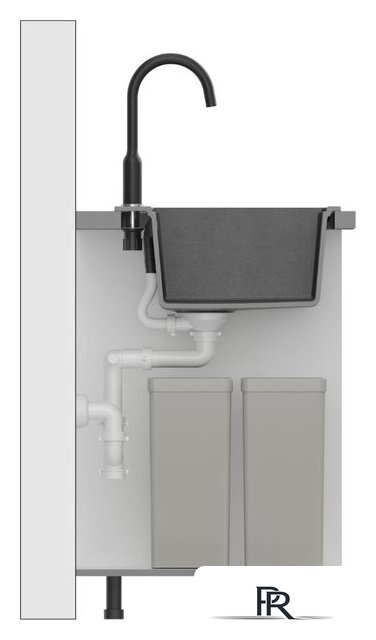 Кухонная мойка Quadron HQE5510050U8_PVDC1_P2O - Изображение №5 — Интернет-магазин ПроЗаказ