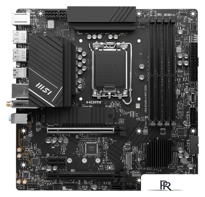 Материнская плата MSI Pro B760M-A WiFi DDR4 - Изображение №1 — Интернет-магазин ПроЗаказ
