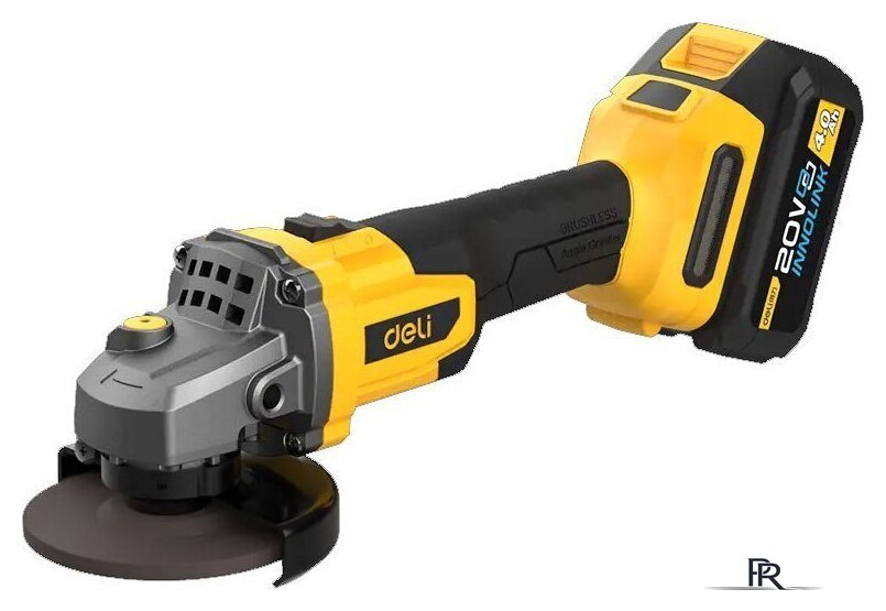 Угловая шлифмашина Deli EDC602 (с 2-мя АКБ) - Изображение №1 — Интернет-магазин ПроЗаказ