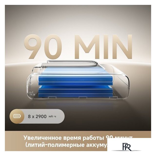 Пылесос Dreame R20 CE VRV60F (евровилка, серый) - Изображение №11 — Интернет-магазин ПроЗаказ
