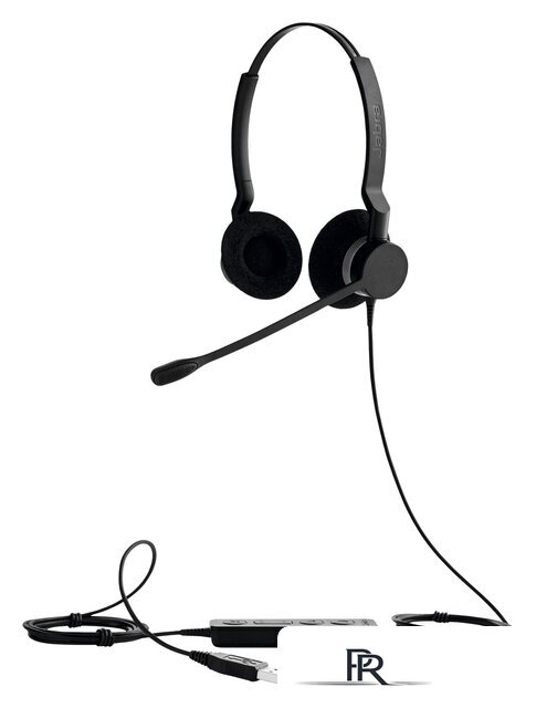 Офисная гарнитура Jabra Biz 2300 USB MS Duo - Изображение №4 — Интернет-магазин ПроЗаказ