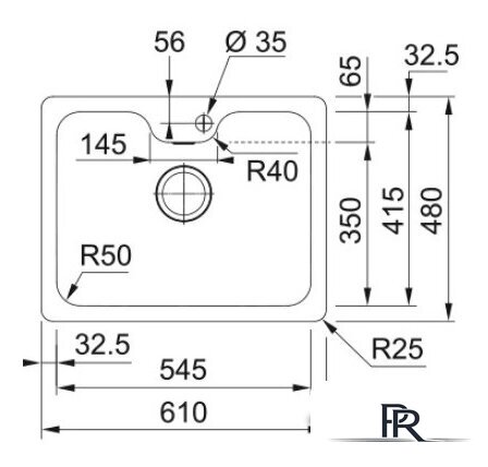 Кухонная мойка Franke Bell BCX 110-55 TL 122.0689.806 - Изображение №2 — Интернет-магазин ПроЗаказ