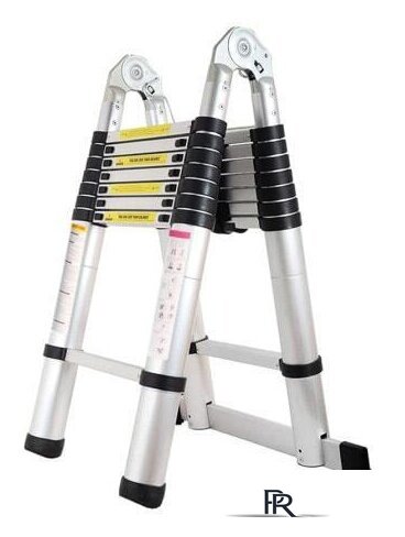 Лестница-трансформер Алюмет DTLH 2.5 (2x8 ступеней) - Изображение №1 — Интернет-магазин ПроЗаказ