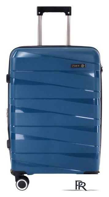 Чемодан-спиннер Pride РР-201 (S, синий) - Изображение №1 — Интернет-магазин ПроЗаказ