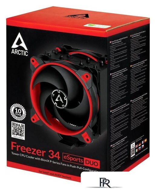 Кулер для процессора Arctic Freezer 34 eSports DUO ACFRE00060A - Изображение №9 — Интернет-магазин ПроЗаказ