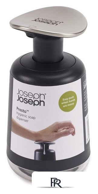 Дозатор для жидкого мыла Joseph Joseph Presto 85137 (серый) - Изображение №6 — Интернет-магазин ПроЗаказ
