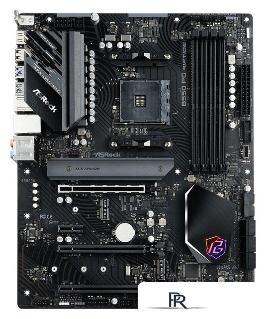 Материнская плата ASRock B550 PG Riptide - Изображение №1 — Интернет-магазин ПроЗаказ