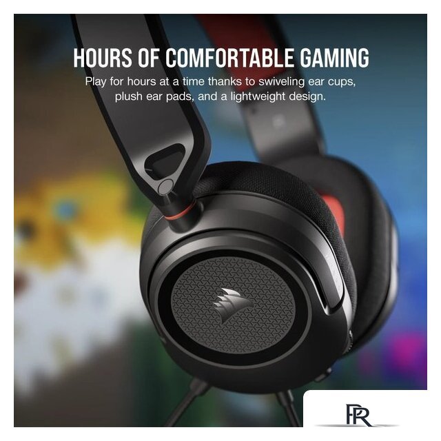 Наушники Corsair HS35 v2 (черный/красный) - Изображение №8 — Интернет-магазин ПроЗаказ