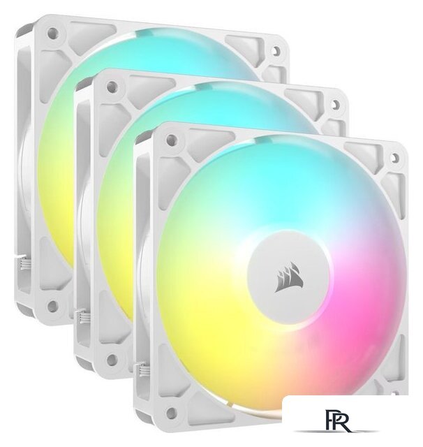 Комплект вентиляторов для корпуса Corsair RS120 PWM ARGB Triple Pack CO-9050185-WW - Изображение №1 — Интернет-магазин ПроЗаказ