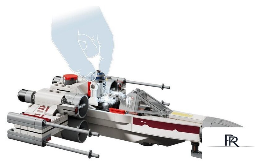 Конструктор LEGO Star Wars 75423 Smart Play Luke's Red Five X-Wing - Изображение №10 — Интернет-магазин ПроЗаказ