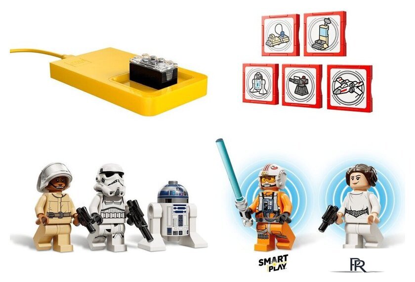 Конструктор LEGO Star Wars 75423 Smart Play Luke's Red Five X-Wing - Изображение №11 — Интернет-магазин ПроЗаказ