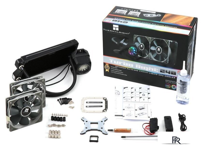 Система жидкостного охлаждения для процессора Thermalright Turbo Right 240 C - Изображение №7 — Интернет-магазин ПроЗаказ
