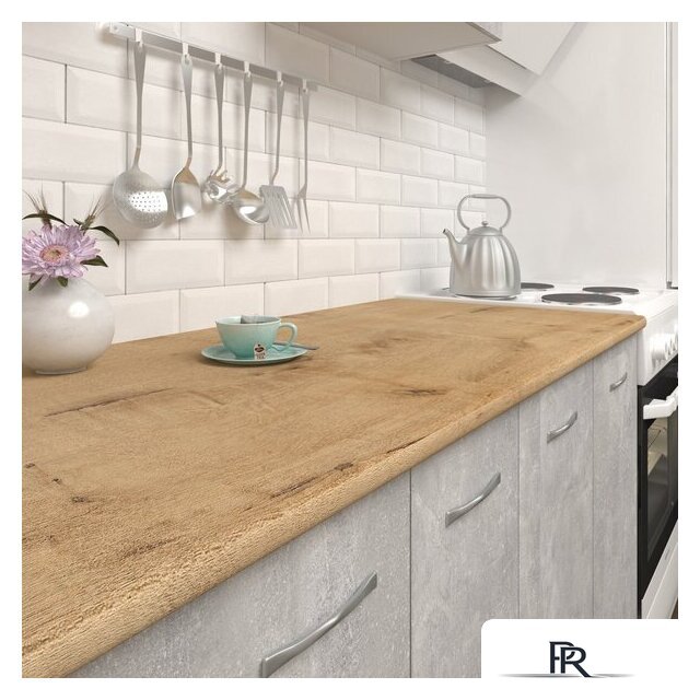 Готовая кухня Mio Tesoro Экстра-лайт 2.2 (ателье светлый/дуб бунратти) - Изображение №3 — Интернет-магазин ПроЗаказ