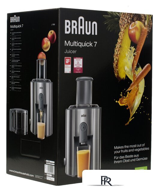 Соковыжималка Braun Multiquick 7 (J 700) - Изображение №8 — Интернет-магазин ПроЗаказ