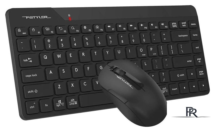 Офисный набор A4Tech Fstyler FG2200 Air2 (черный) - Изображение №3 — Интернет-магазин ПроЗаказ