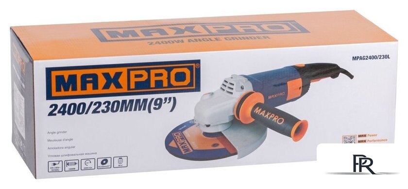 Угловая шлифмашина MAX-PRO 85154 - Изображение №14 — Интернет-магазин ПроЗаказ