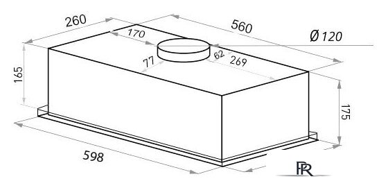 Кухонная вытяжка HOMSair Camelia Power 60 (нержавеющая сталь) - Изображение №12 — Интернет-магазин ПроЗаказ
