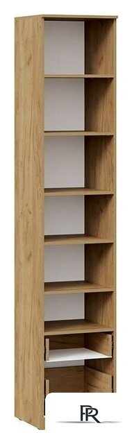 Шкаф-пенал Трия Хилтон комбинированный с 1 дверью и 2 ящиками исп.2 (дуб крафт золотой/белый матовый) - Изображение №6 — Интернет-магазин ПроЗаказ