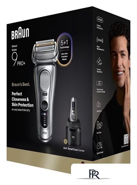 Электробритва Braun Series 9 Pro+ 9667cc - Изображение №2 — Интернет-магазин ПроЗаказ
