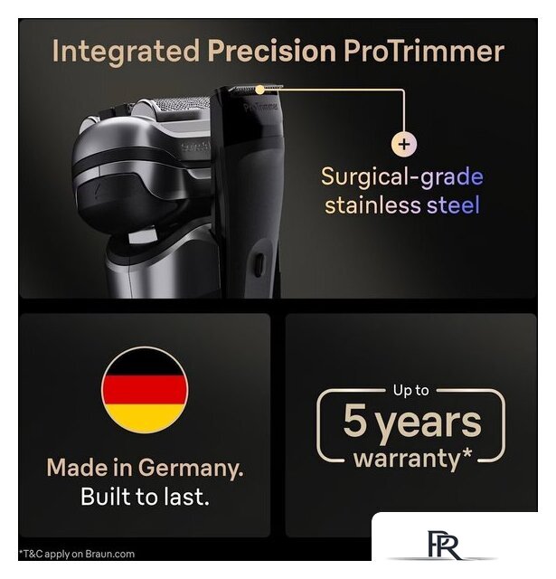 Электробритва Braun Series 9 Pro+ 9667cc - Изображение №8 — Интернет-магазин ПроЗаказ