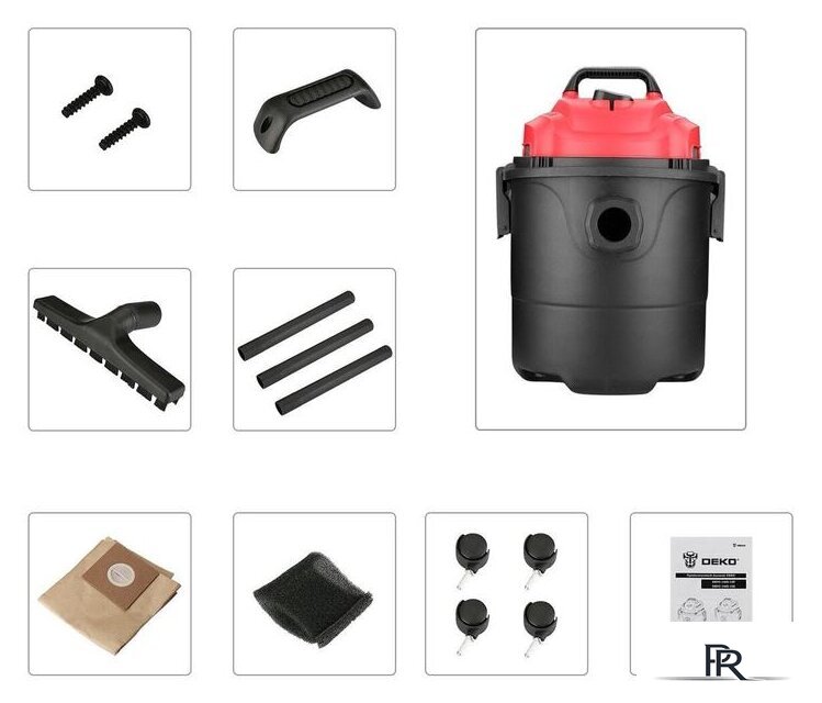 Пылесос Deko DKVC-1400-15P - Изображение №2 — Интернет-магазин ПроЗаказ