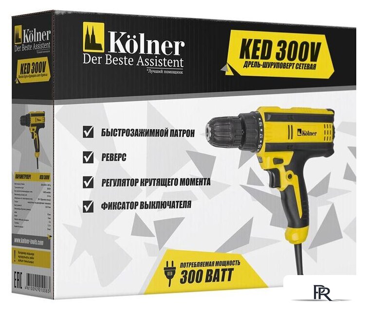 Дрель-шуруповерт Kolner KED 300V - Изображение №5 — Интернет-магазин ПроЗаказ
