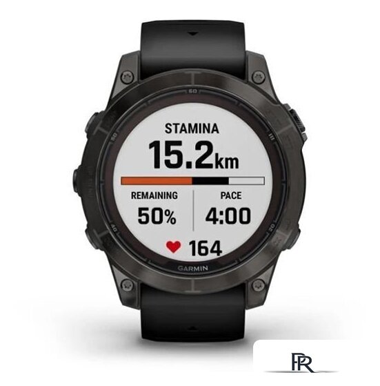 Умные часы Garmin Fenix 7 Pro Sapphire Solar (карбоново-серый титан/черный) - Изображение №9 — Интернет-магазин ПроЗаказ