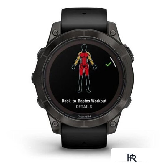 Умные часы Garmin Fenix 7 Pro Sapphire Solar (карбоново-серый титан/черный) - Изображение №10 — Интернет-магазин ПроЗаказ