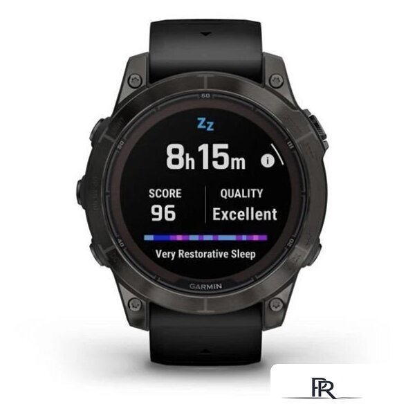 Умные часы Garmin Fenix 7 Pro Sapphire Solar (карбоново-серый титан/черный) - Изображение №8 — Интернет-магазин ПроЗаказ