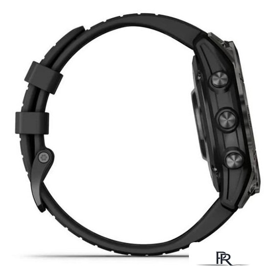 Умные часы Garmin Fenix 7 Pro Sapphire Solar (карбоново-серый титан/черный) - Изображение №6 — Интернет-магазин ПроЗаказ