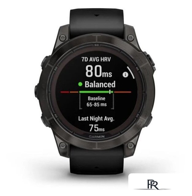 Умные часы Garmin Fenix 7 Pro Sapphire Solar (карбоново-серый титан/черный) - Изображение №5 — Интернет-магазин ПроЗаказ