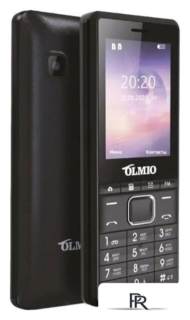 Кнопочный телефон Olmio A25 (черный) - Изображение №1 — Интернет-магазин ПроЗаказ