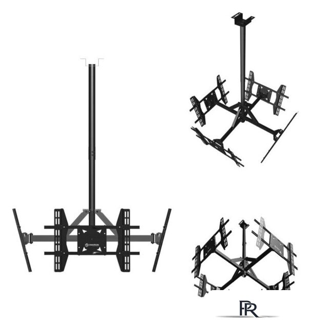 Кронштейн для информационной панели Onkron CPRO2L-4 (черный) - Изображение №2 — Интернет-магазин ПроЗаказ