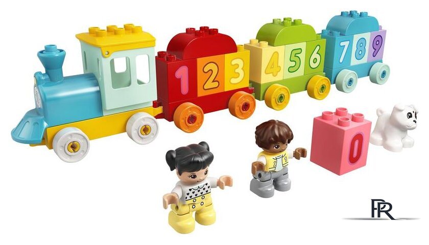 Конструктор LEGO Duplo 10954 Поезд с цифрами — учимся считать - Изображение №3 — Интернет-магазин ПроЗаказ