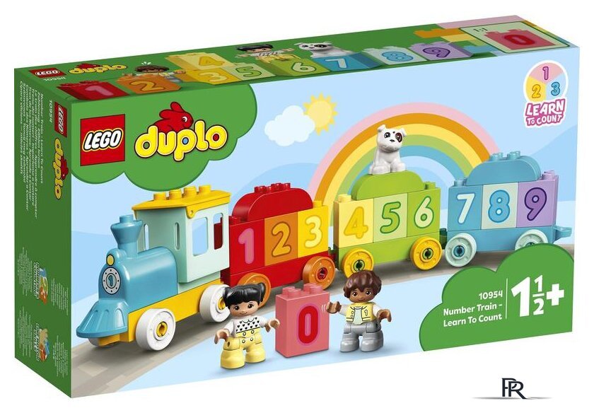 Конструктор LEGO Duplo 10954 Поезд с цифрами — учимся считать - Изображение №1 — Интернет-магазин ПроЗаказ