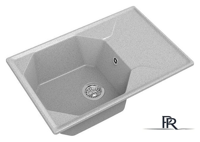 Кухонная мойка GranFest GF-U-740L (серый) - Изображение №1 — Интернет-магазин ПроЗаказ