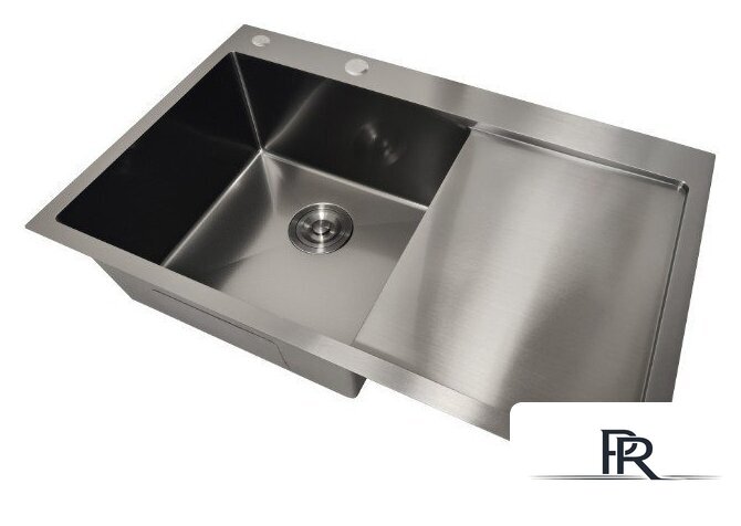Кухонная мойка Stellar Decor S6550NB-L-D (нано черный) - Изображение №7 — Интернет-магазин ПроЗаказ