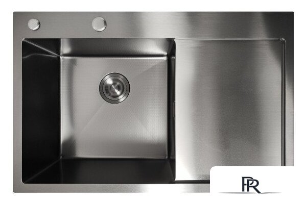 Кухонная мойка Stellar Decor S6550NB-L-D (нано черный) - Изображение №5 — Интернет-магазин ПроЗаказ